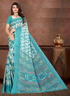 Green Silk 3 By Saroj Chiffon Saree Catalog
